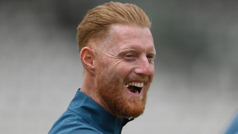 England Test captain Ben Stokes during a training session at Lord's ahead of the game against Ireland