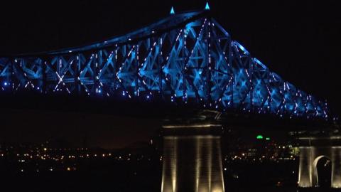 Montreal's Jacques Cartier Bridge has transformed into a piece of smart infrastructure