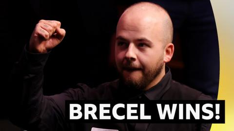 Watch the moment Luca Brecel wins his first World Snooker Championship against Mark Selby at the Crucible.