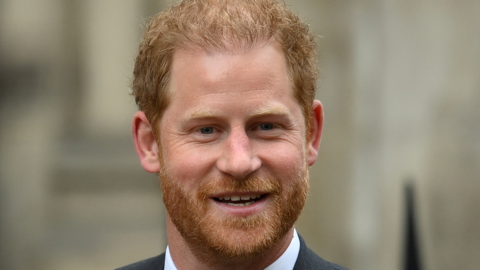 Prince Harry leaving High Court on Tuesday