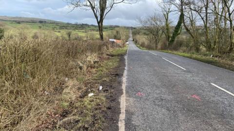 The crash happened on the Ballyhill Road