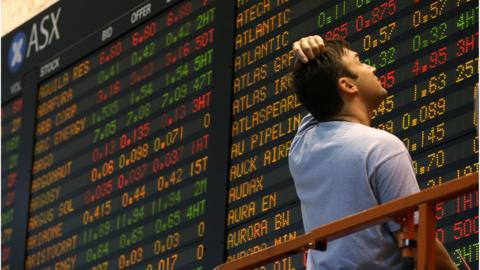 The biggest faller in the region was the Australian shares which hit a three-month low.