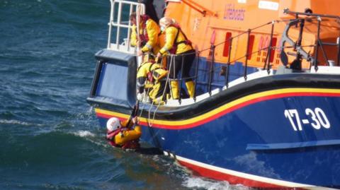 RNLI rescue off Portstewart on 25 September 2020