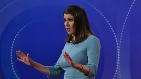 Jo Swinson in BBC debate