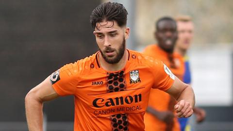 Dan Sweeney playing for Barnet