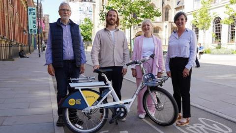 Leeds City Bikes launch
