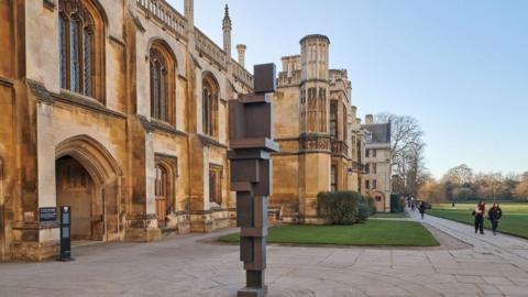 Anthony Gormley sculpture in memory of Alan Turing