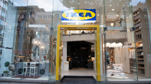Ikea's small-format shop, London