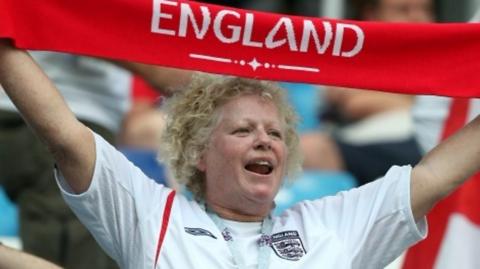 England supporter
