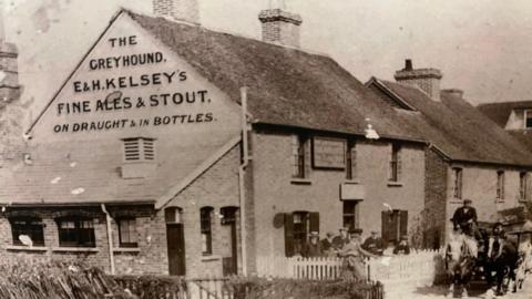 The Greyhound Inn in 1841