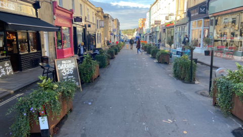 Princess Victoria Street in Clifton