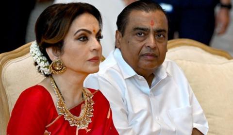 Neeta Ambani and Mukesh Ambani