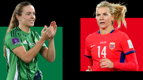 Simone Magill and Ada Hegerberg