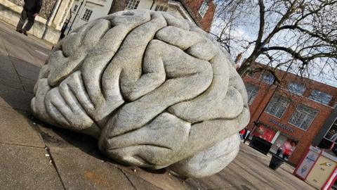 Brain statue, Norwich