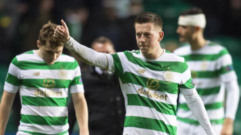 Callum McGregor scored Celtic's goal against Bayern