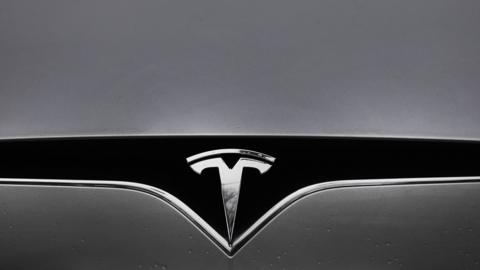 Tesla car front