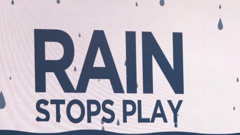 Rain stops play