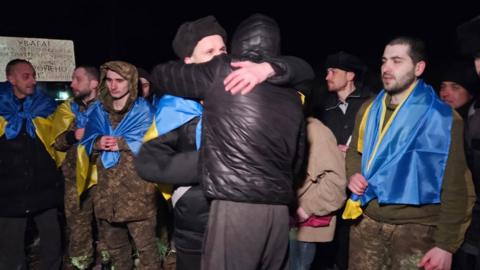 Ukraine's co-ordinating headquarters for the treating of prisoners of war said it was the biggest prisoner swap of the war