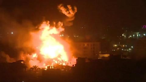 Air strike in Gaza