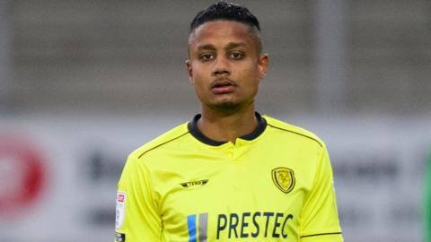 Michael Mancienne in action for Burton Albion