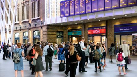 Rail commuters