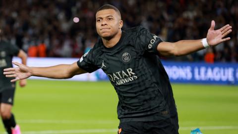 France international striker Kylian Mbappe