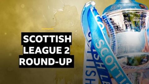 Scottish League Two round-up