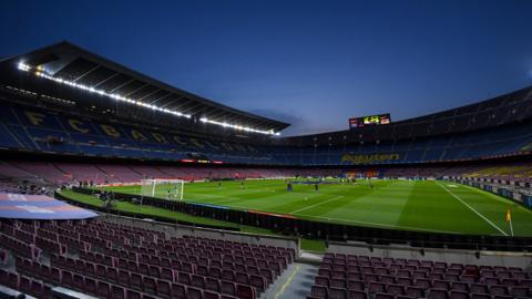 Barcelona's Nou Camp stadium