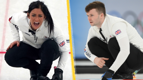 Eve Muirhead and Bruce Mouat