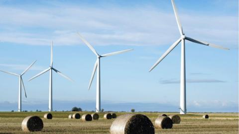 Wind farm near Swindon