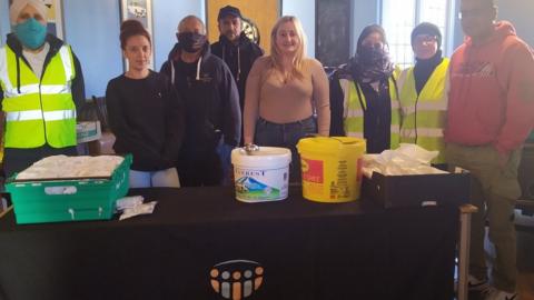 Langar Aid volunteers amass donations