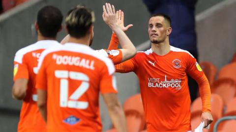 Blackpool celebrate