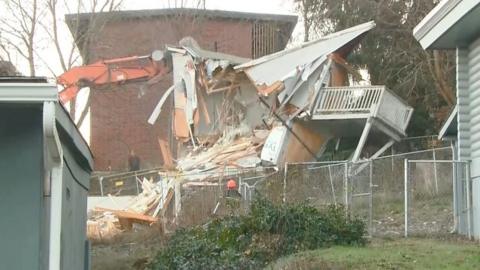Idaho home demolished