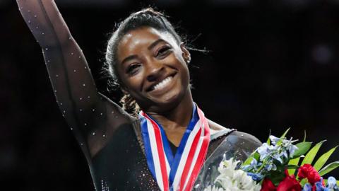 American Simone Biles