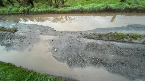 Potholes - Drumahean Road, Middletown, County Armagh