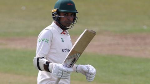 Leicestershire's Hassan Azad