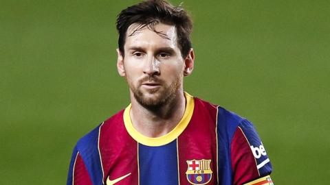 Barcelona's Lionel Messi