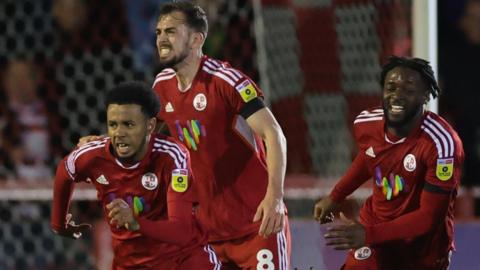 Rafiq Khaleel scores for Crawley