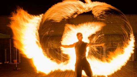 Faustus interactive fire circus