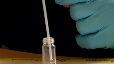 using a teat pipette