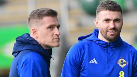Steven Davis and Stuart Dallas