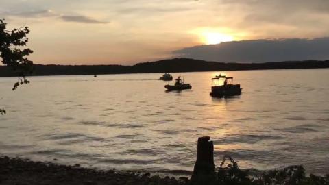 Emergency crews respond after duck boat capsizes