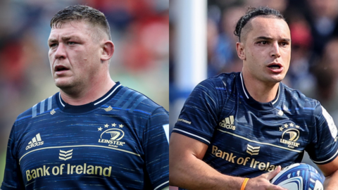 Tadhg Furlong and James Lowe