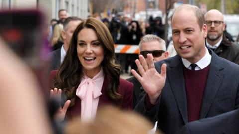 Prince and Princess of Wales in Chelsea, Massachusetts