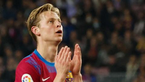 Barcelona's Frenkie de Jong