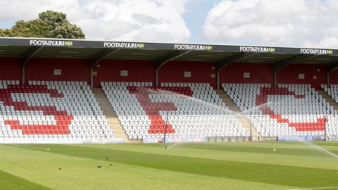 Stevenage won promotion despite losing 3-2 at home to Bradford