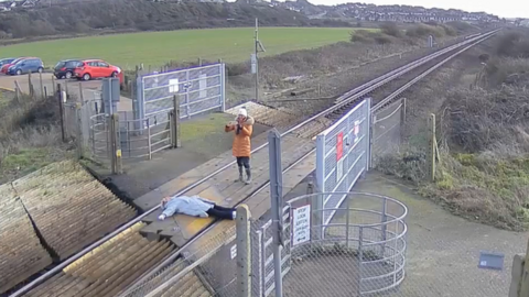 Level Crossing at Tidemills in East Sussex.