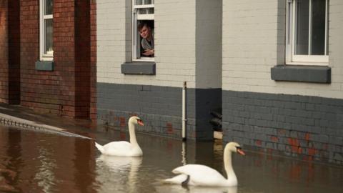 Flooding in Shrewsbury