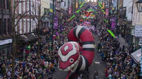 Derry parade