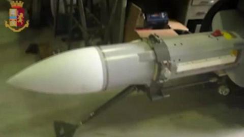 Missile seized by Italian police